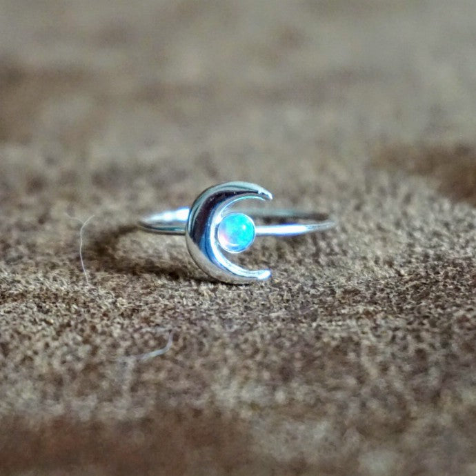 Ring | Sterling zilver Eclipse opal image 0
