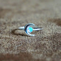 Ring | Sterling zilver Eclipse opal image 0