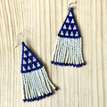 Oorbellen Triangle | Handbeaded | BY AIS image 0