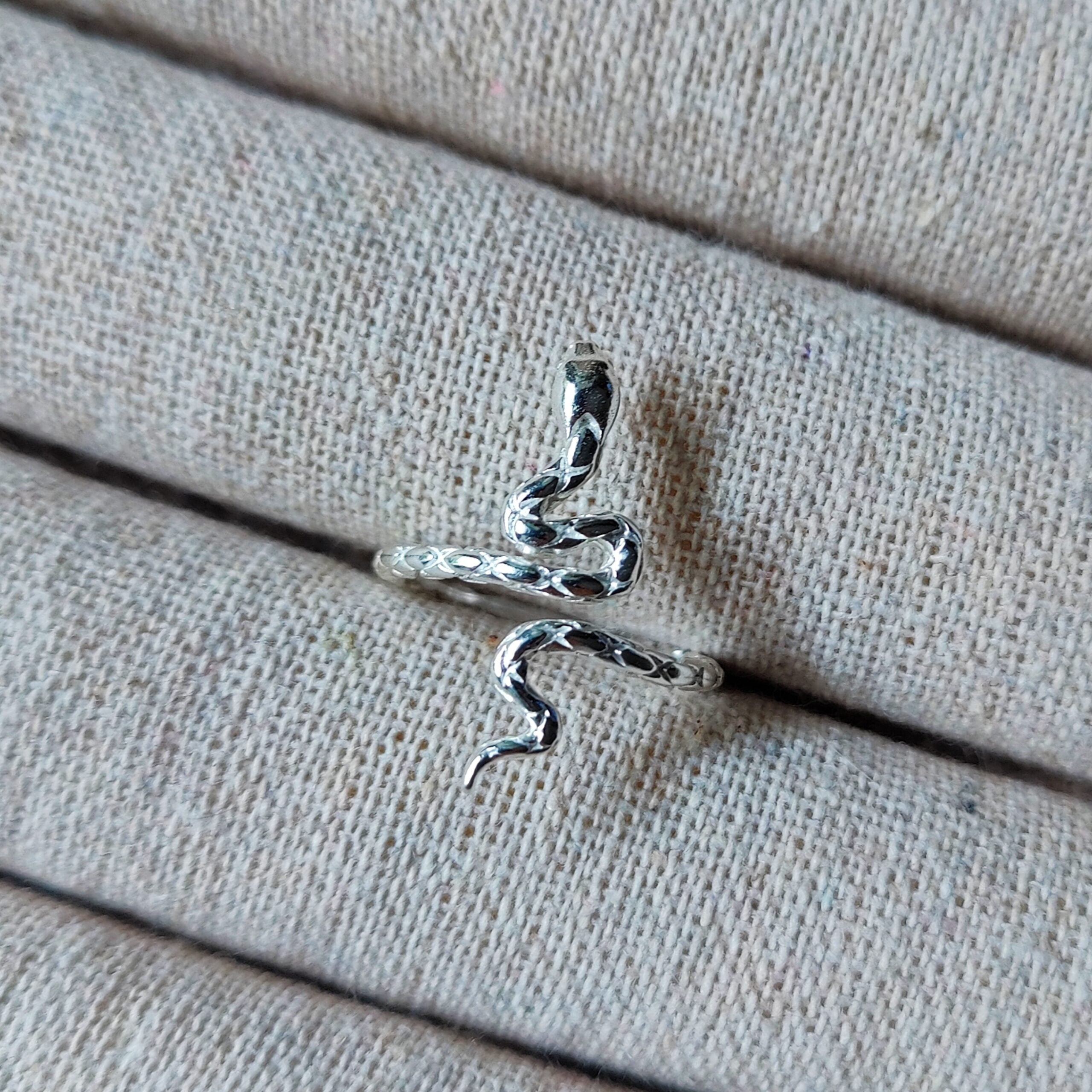 Ring Serpiente light | Sterling zilver | verstelbaar image 0
