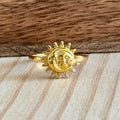 Ring | 14K verguld | Luna image 0