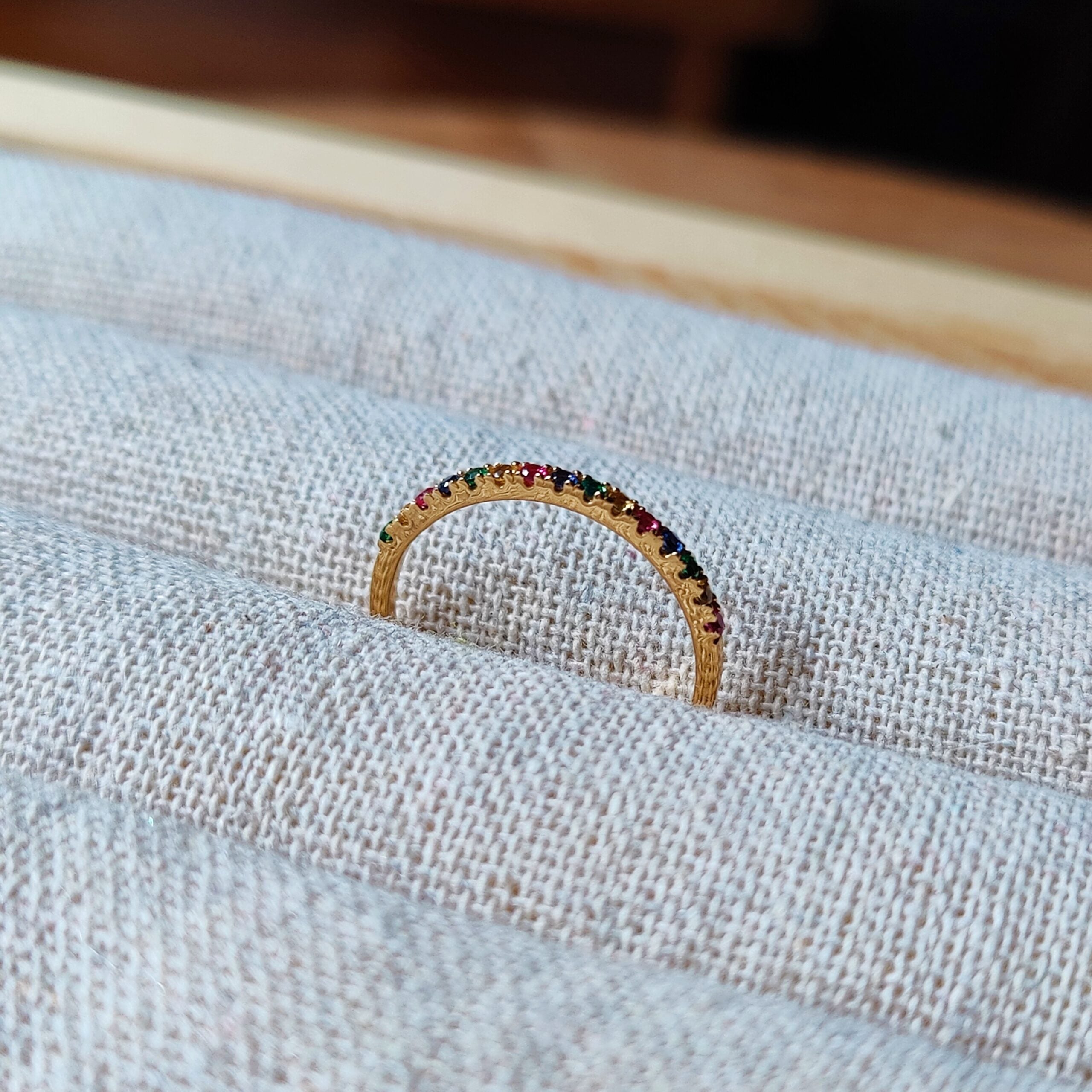 Ring Roca | 14K verguld sterling zilver image 4