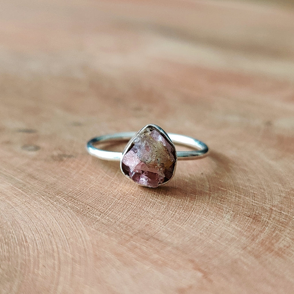 Ring | Sterling zilver & toermalijn | maat 16,5 image 2