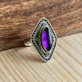 Ring | Sterling zilver & amethist image 0