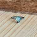 Ring sterling zilver & chalcedoon | maat 16,25 | BY AIS image 0