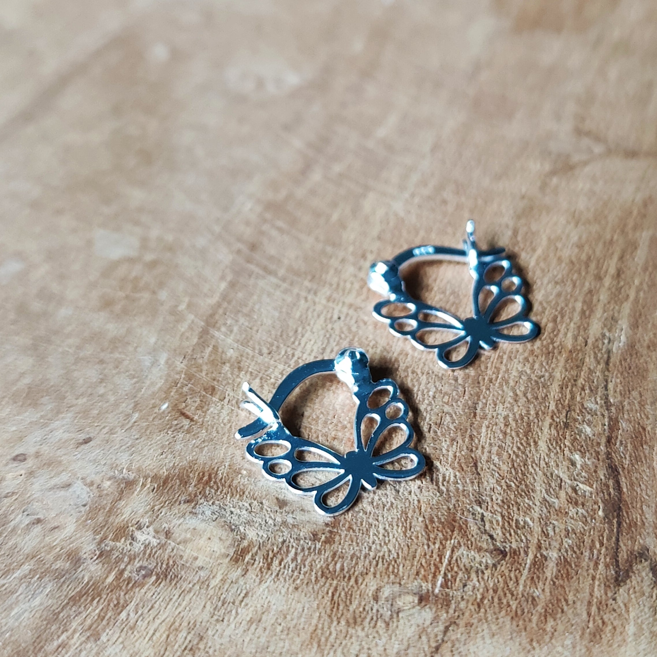 Oorbellen Mariposa | Sterling zilver image 1